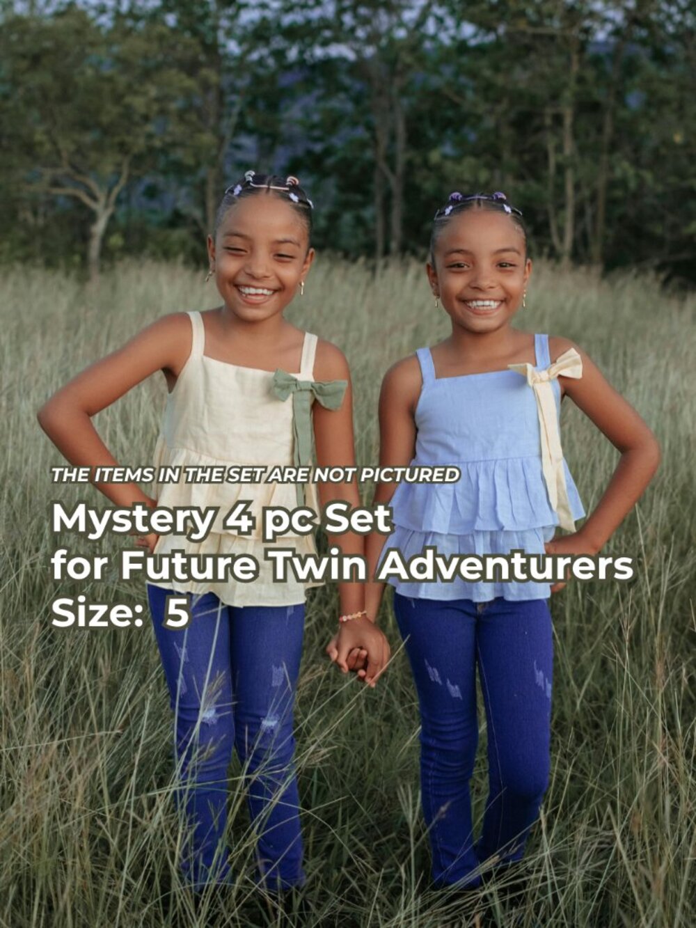 Mystery Set #9 Twin Toddlers: Size 5, 4 pieces total— Moore Collection